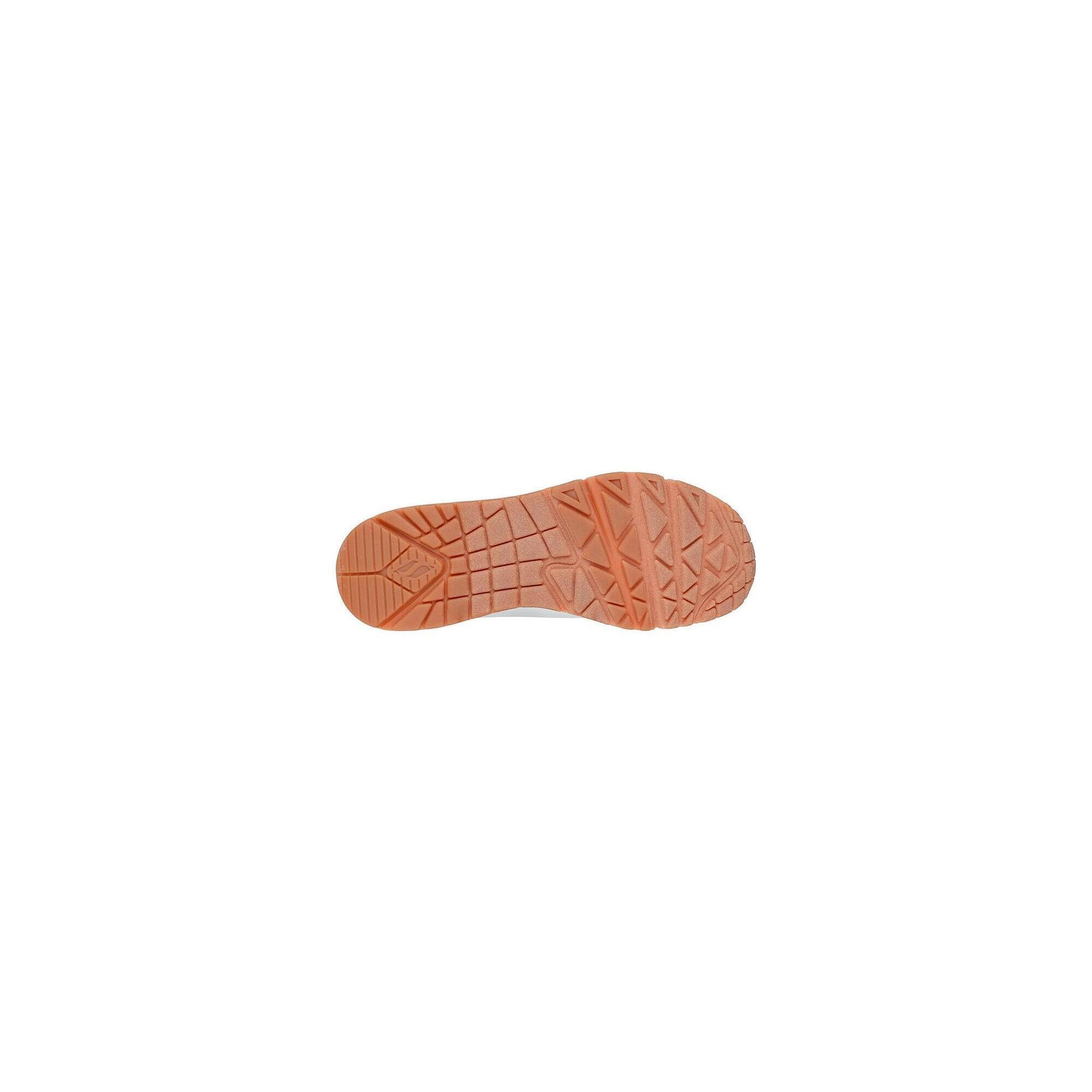 Baskets Femme Baskets Skechers UNO-JUNGLE NITE Blanc Skechers