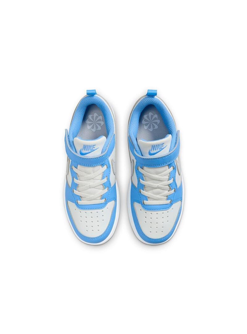 Zapatillas para Niño Nike Court borough low recraft Blanco 7/7