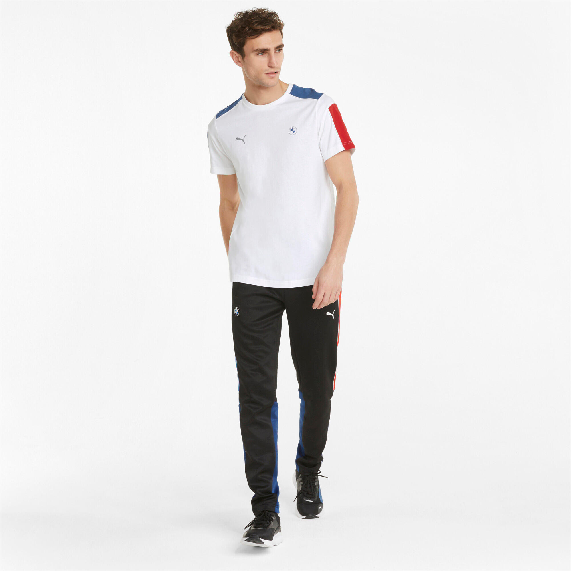 T-shirt PUMA para homem BMW M Motorsport T7 - Branco 3/6