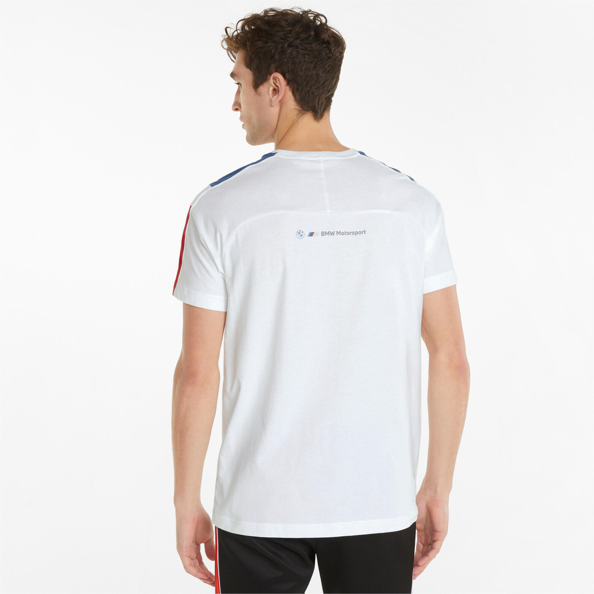 T-shirt PUMA para homem BMW M Motorsport T7 - Branco 2/6