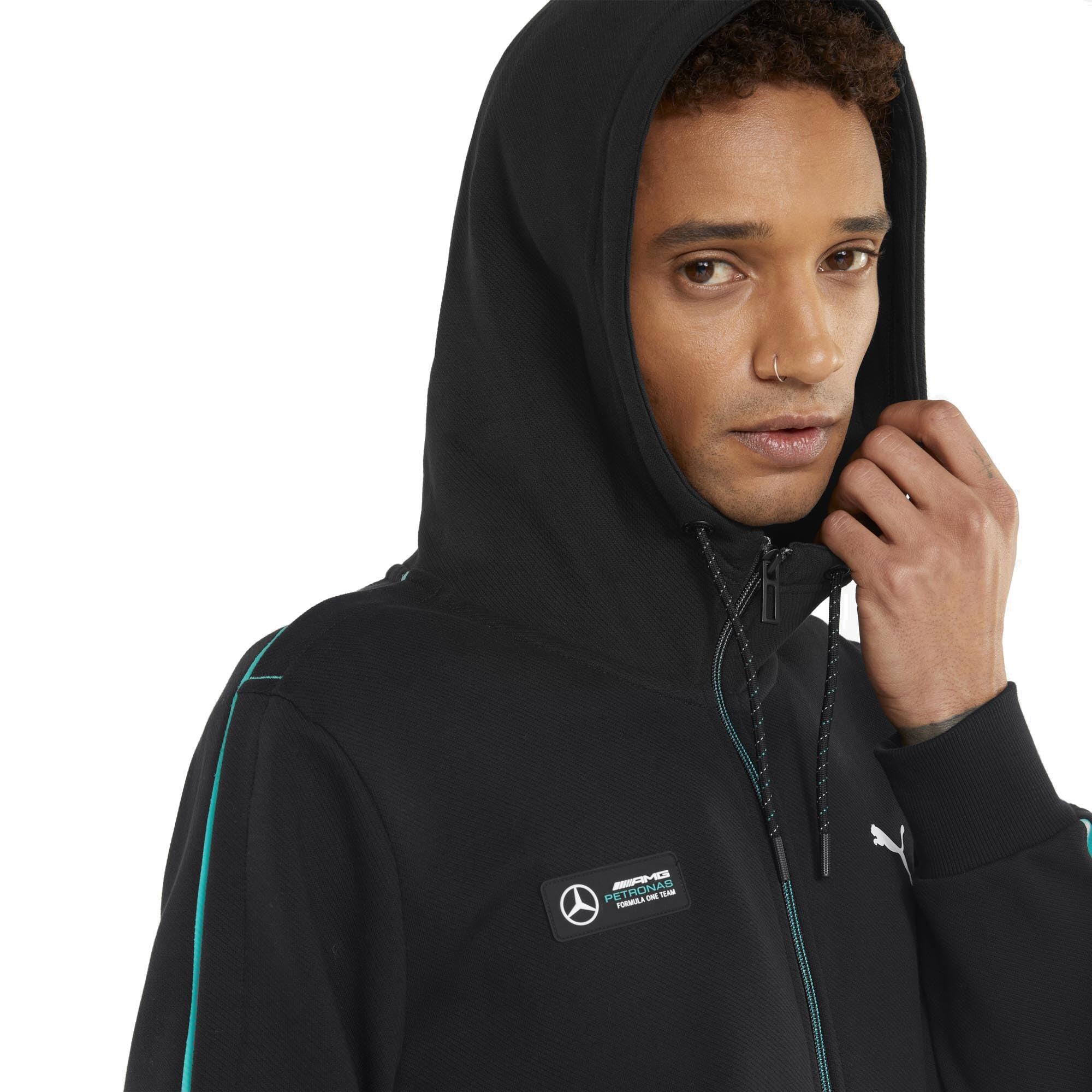 Camisola de Moletom Puma SWEAT A CAPUCHE HOMME FD MERCEDES F1 PUMA 5/7