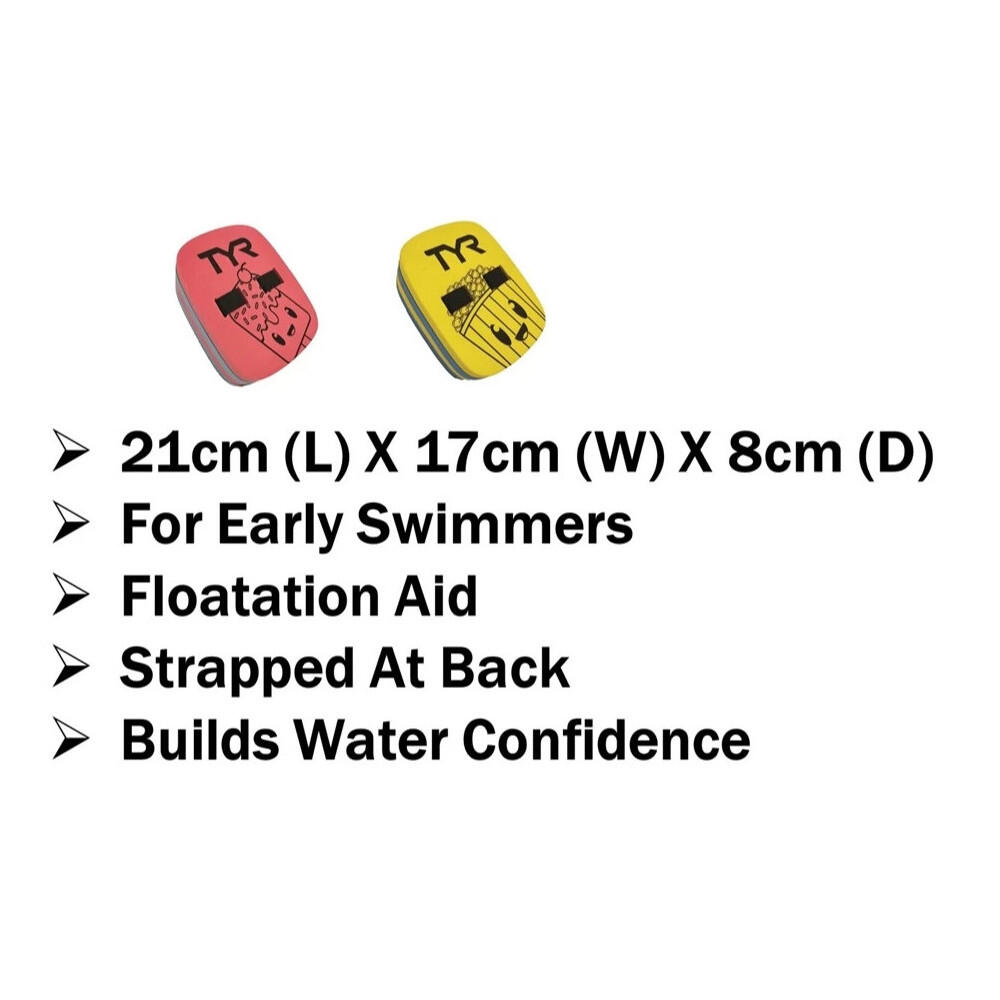 TYR Kid's Back Float for Kids and Children