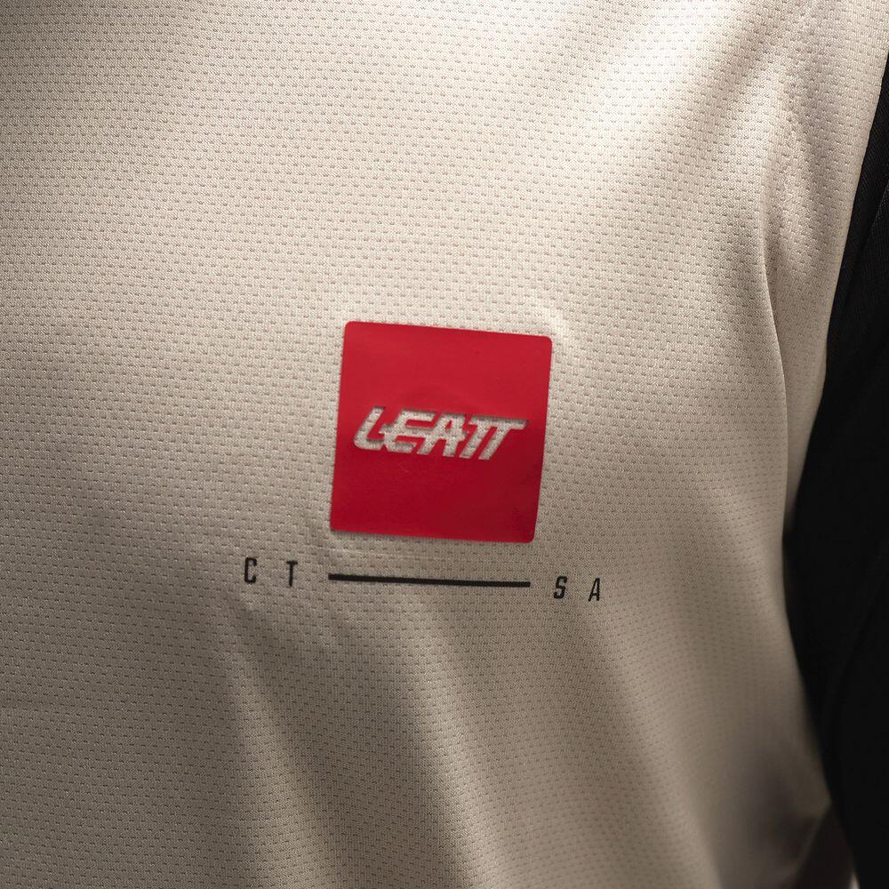 Maillot Manches Longues Leatt Gravity 2.0 Blanc Homme 6/6