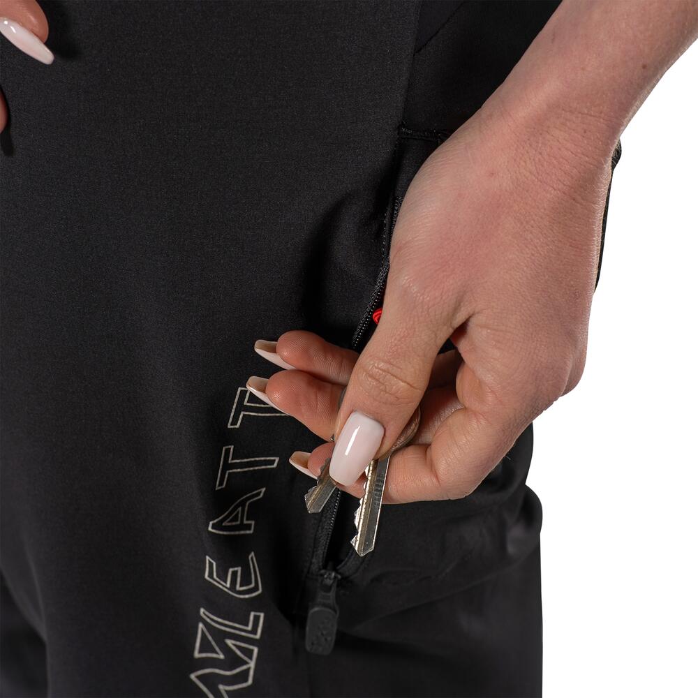 Pantalon VTT long Trail 2.0, stretch et ultraléger Noir Femme 6/7