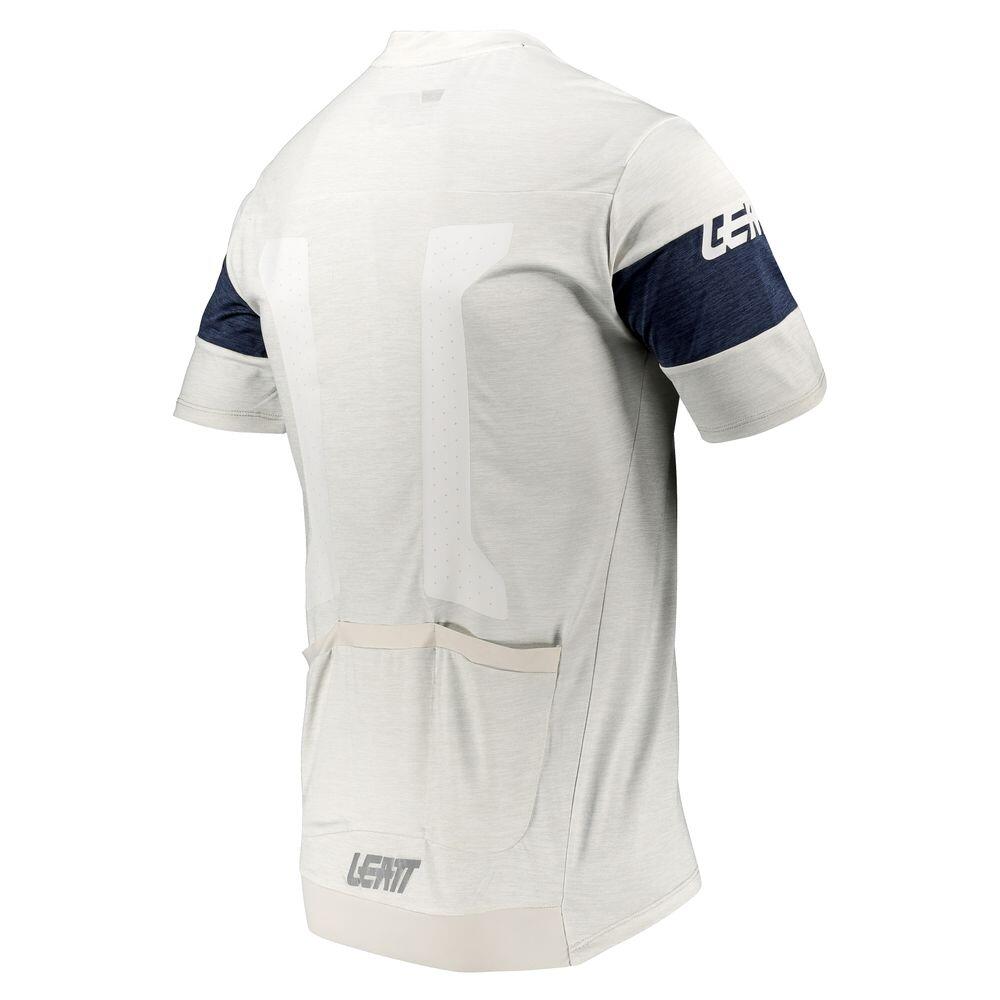 Maillot de cyclisme VTT 1.0 homme gris 5/6