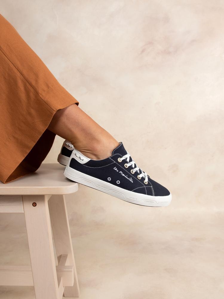 Zwart / Denimblauw