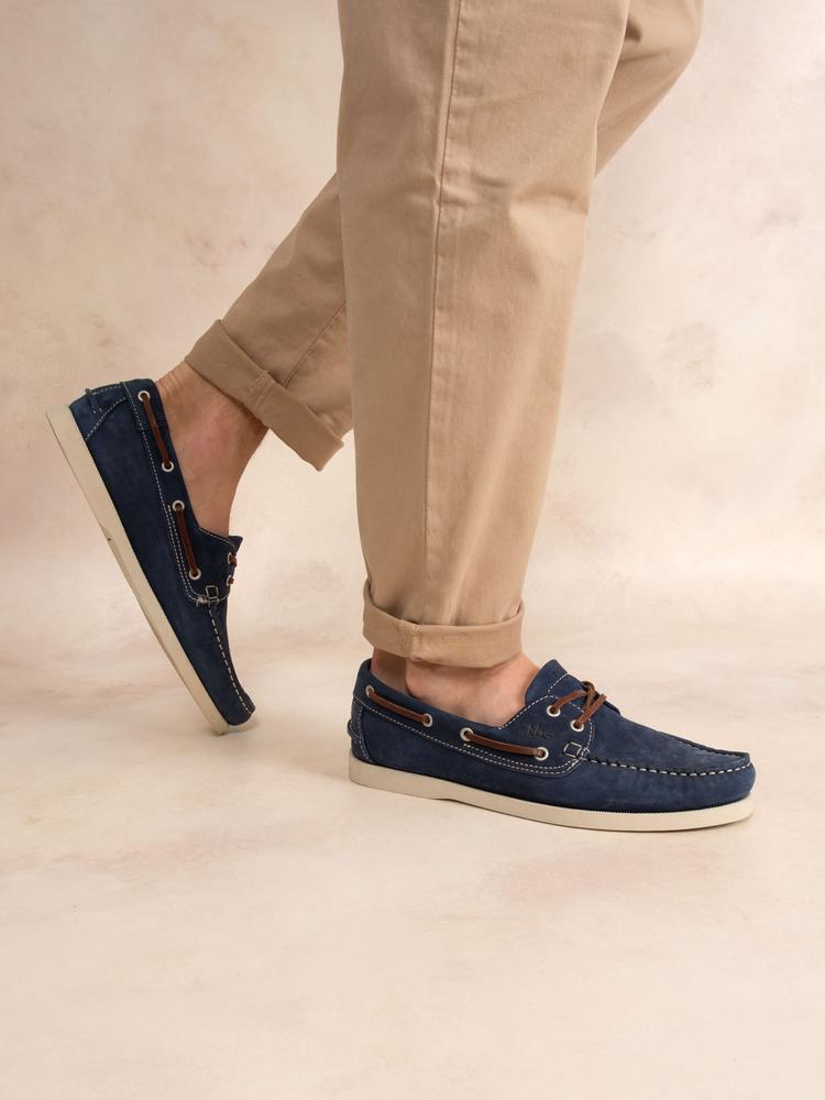 Chaussures bateau Homme - PHENIS Cobalt 2/5