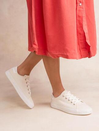 Tennis toile femme LANZARA - Marine