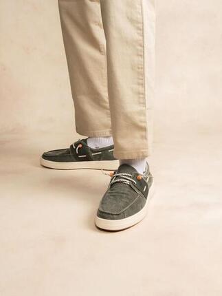 Chaussures bateau Homme GEOBOAT Châtaigne