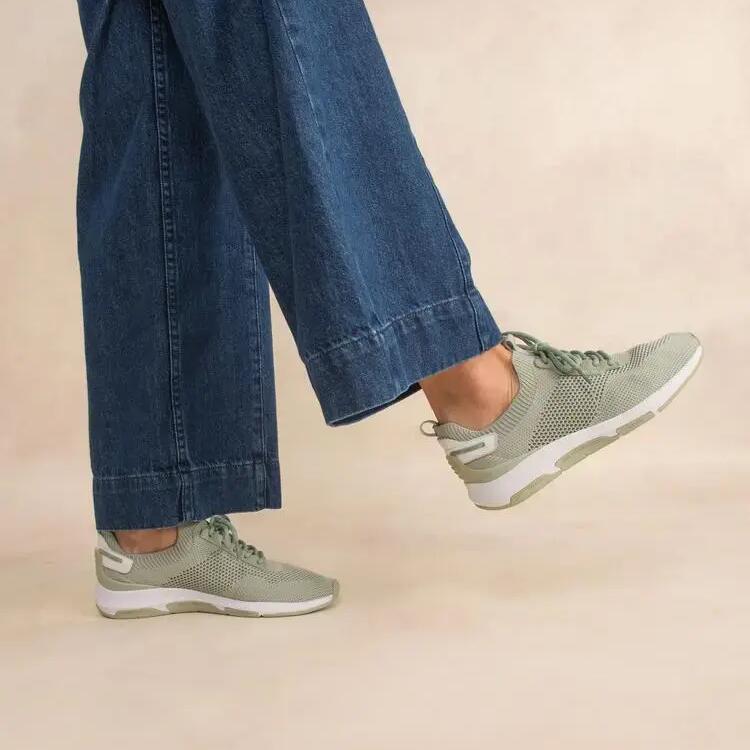 Recycled textile trainers for women TBS Confort