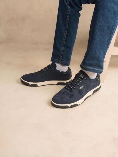 Tennis toile homme GUEKNIT Bleu