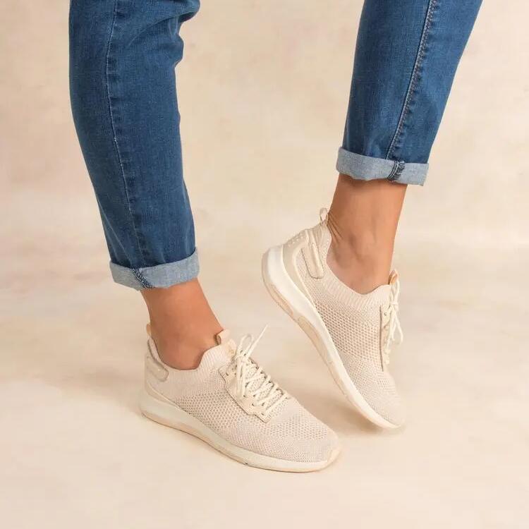 Recycled textile trainers for women TBS Confort