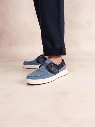 Chaussures bateau Homme GEOBOAT Châtaigne