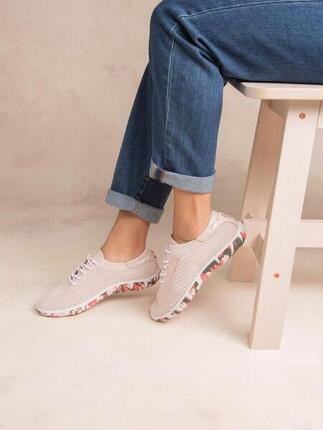 Tennis toile femme JAZARIA Bleu - 1973