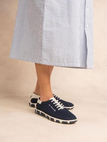 Tennis toile femme JAZARIA Bleu