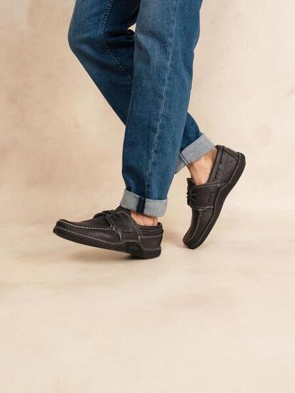 Chaussures bateau homme GONIOX Marine