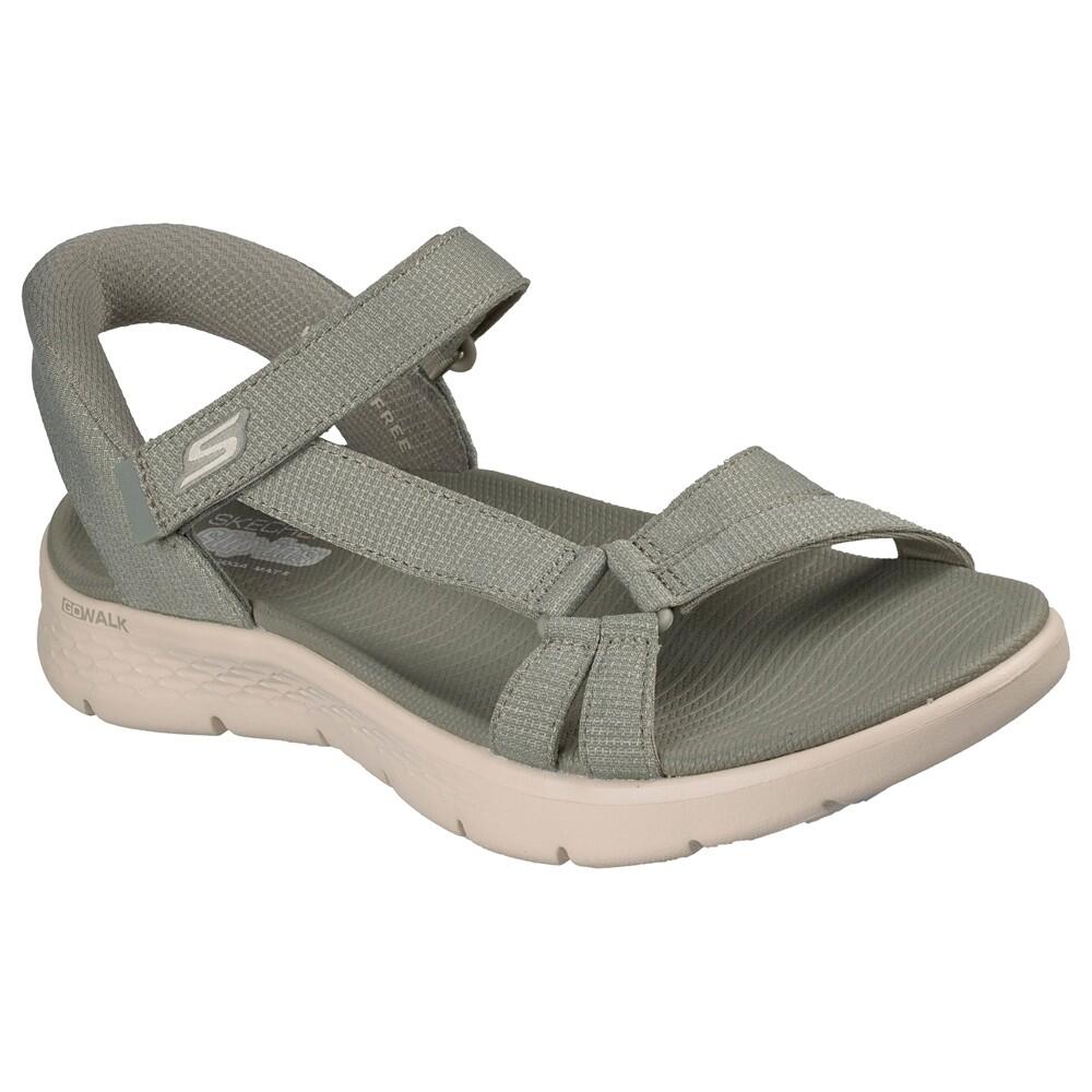 Sandalia Mujer Skechers Slip-ins Go Walk Flex - Illumin Sage 2/7