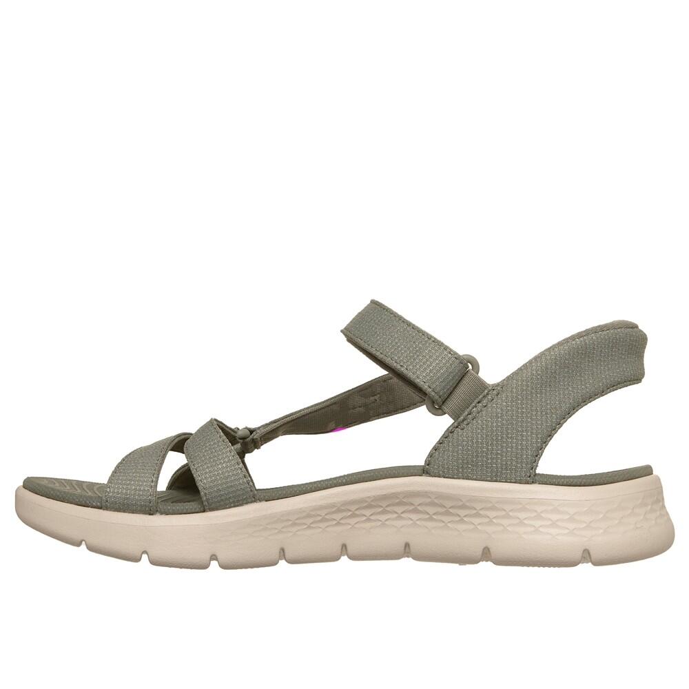 Sandalia Mujer Skechers Slip-ins Go Walk Flex - Illumin Sage 6/7