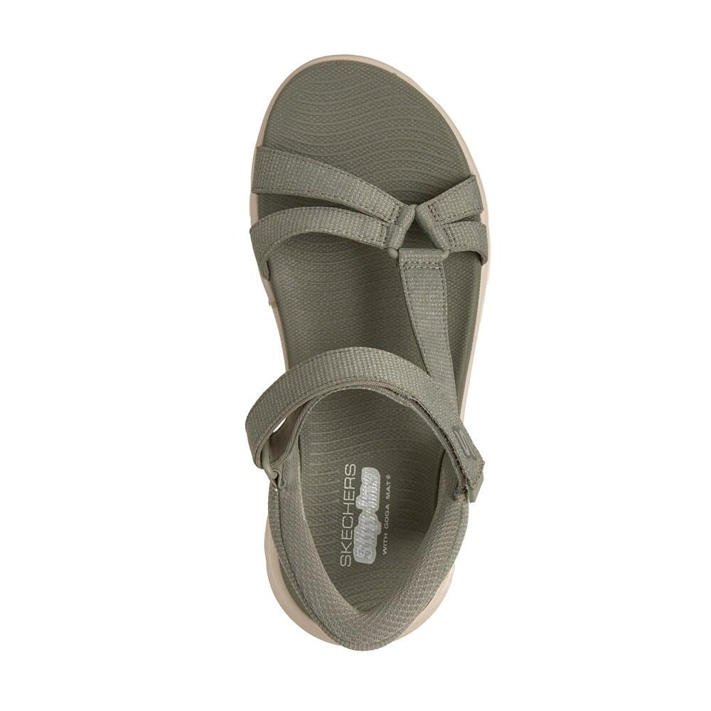 Sandalia Mujer Skechers Slip-ins Go Walk Flex - Illumin Sage 5/7