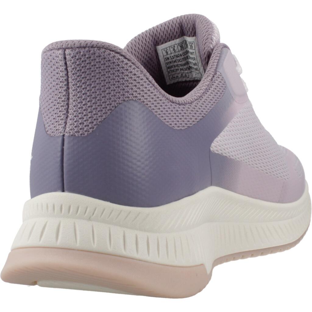Zapatillas Mulher Skechers Bobs Squad 4 - Staple Look Roxo 3/5
