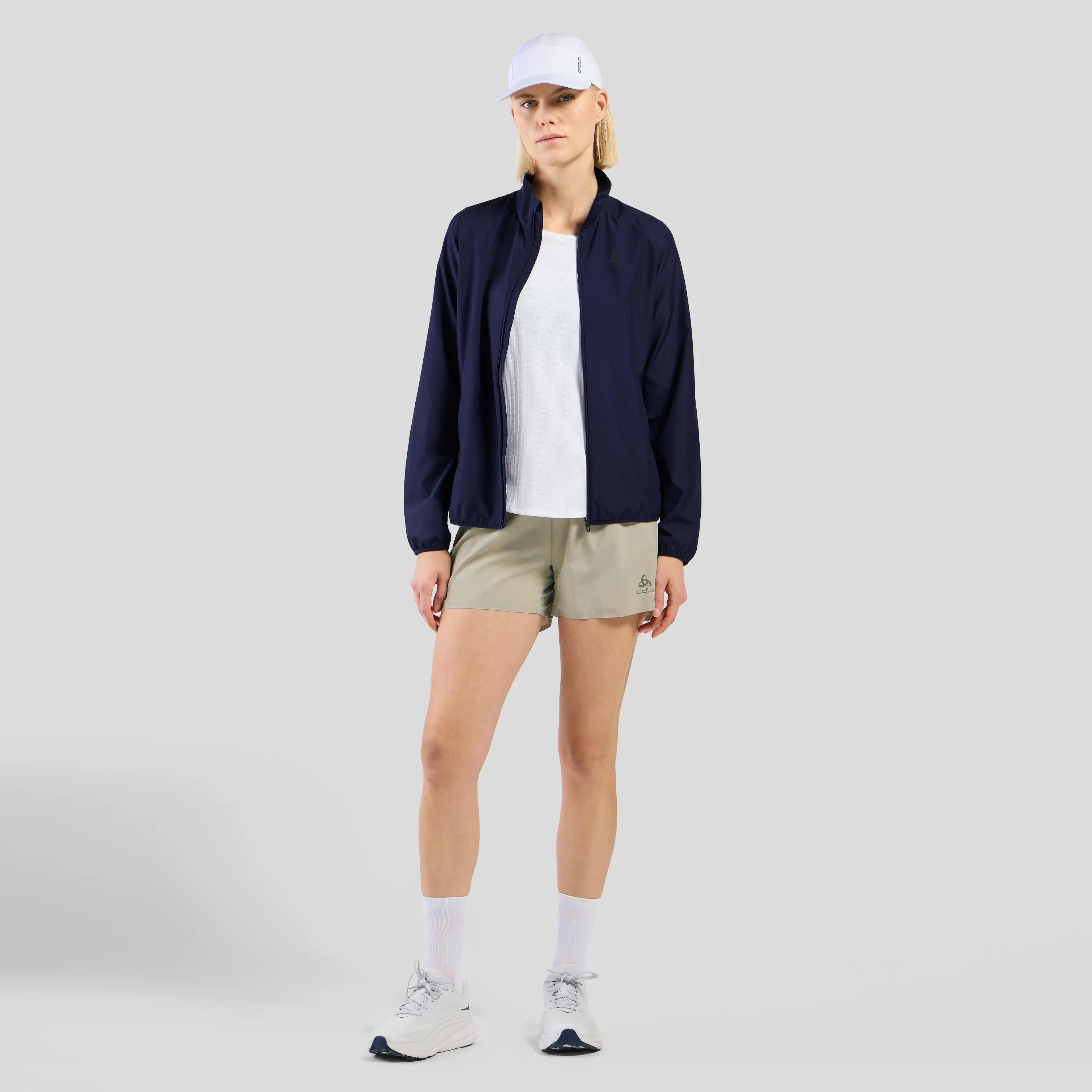 Veste Running Odlo Essentials Light Bleu Foncé Femme 6/8