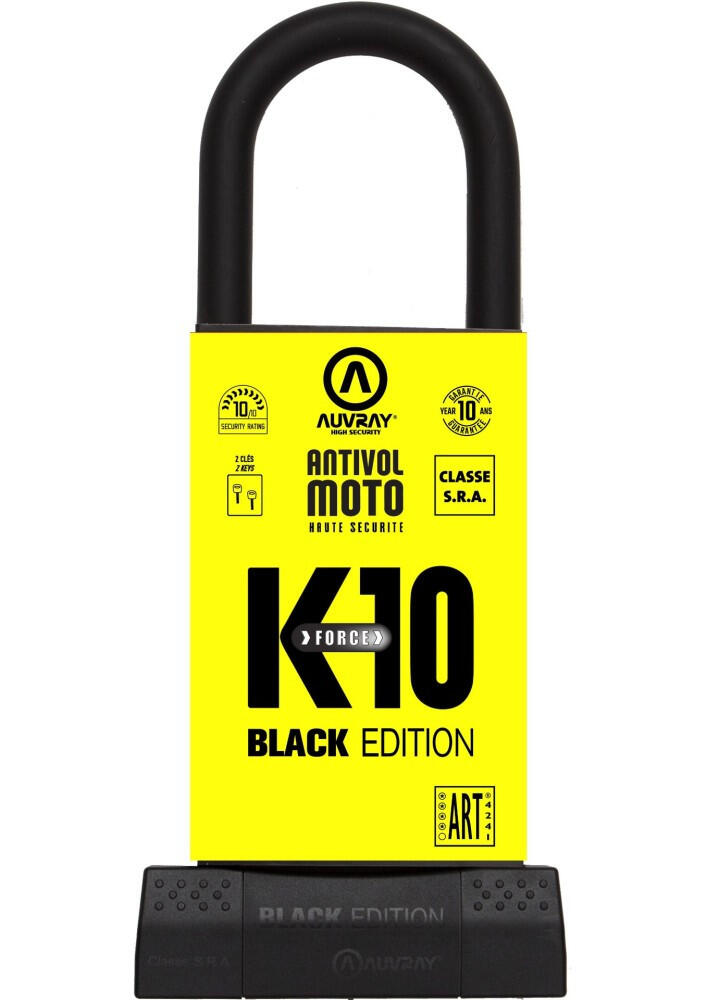 Zapięcie  U-LOCK BLACK EDITION - 85X310 (klasa S.R.A.) AUVRAY 2/3