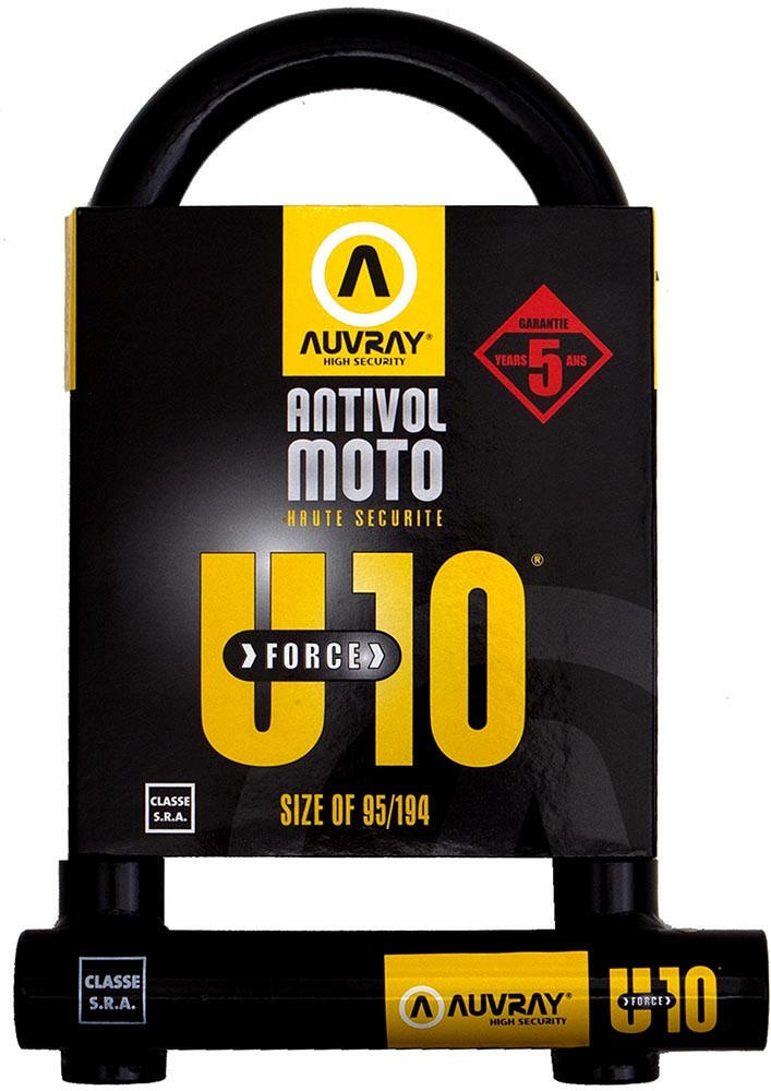 Zapięcie U-LOCK U-FORCE 10 - 95 x 194mm, średnica bolca 18mm AUVRAY 2/3