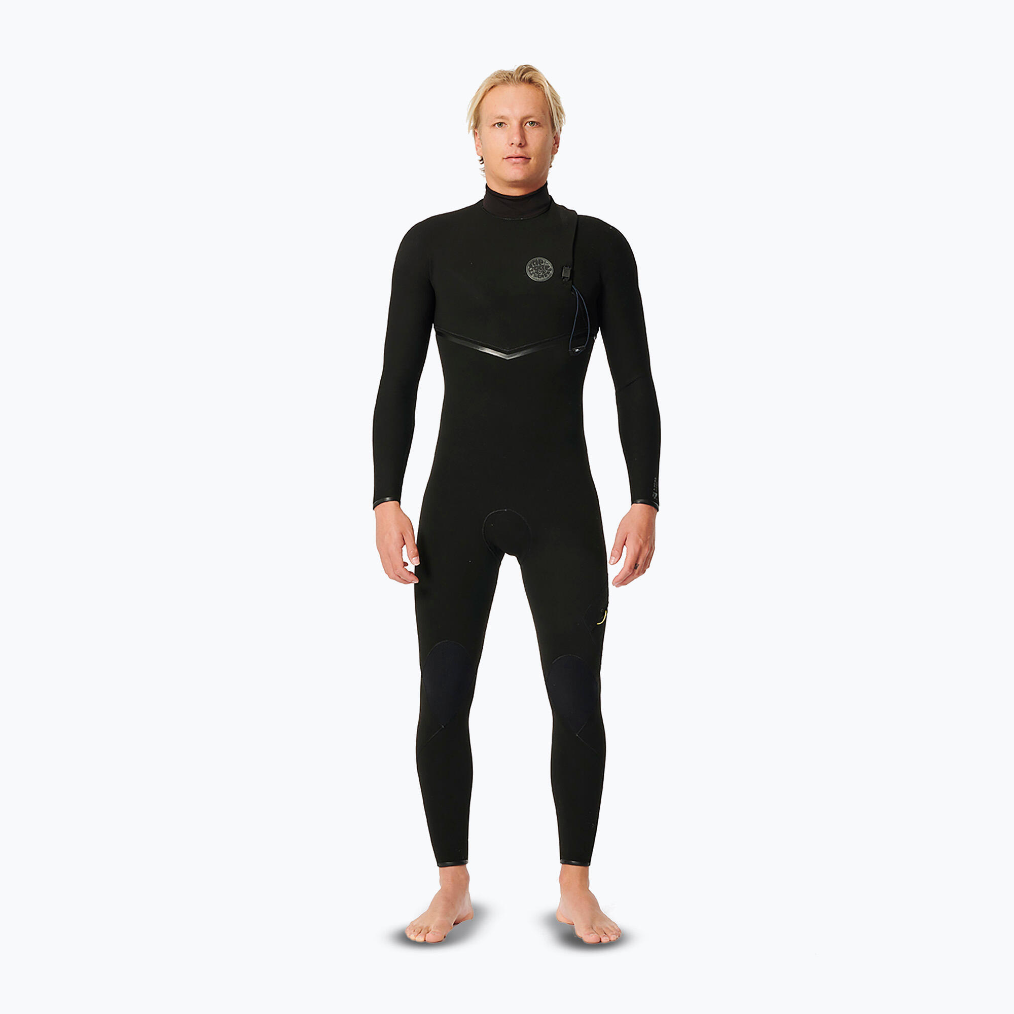 Pianka do pływania męska Rip Curl Dawn Patrol 4/3 mm Chest Zip black 1/5