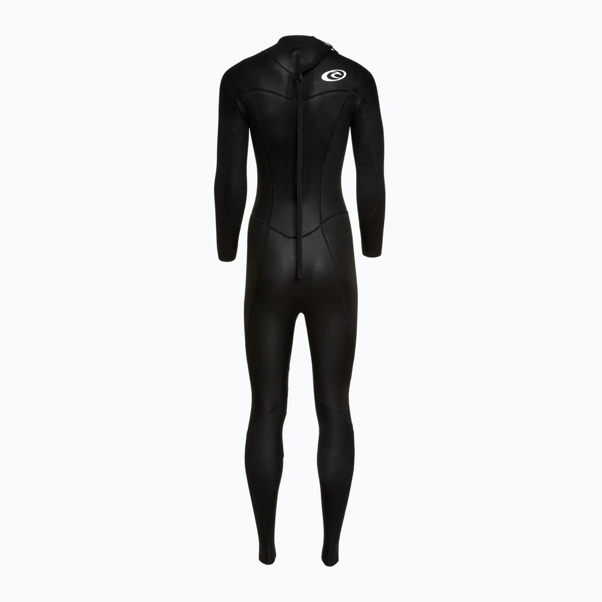 Pianka do pływania damska Rip Curl Freelite 4/3 mm Back Zip black 3/7