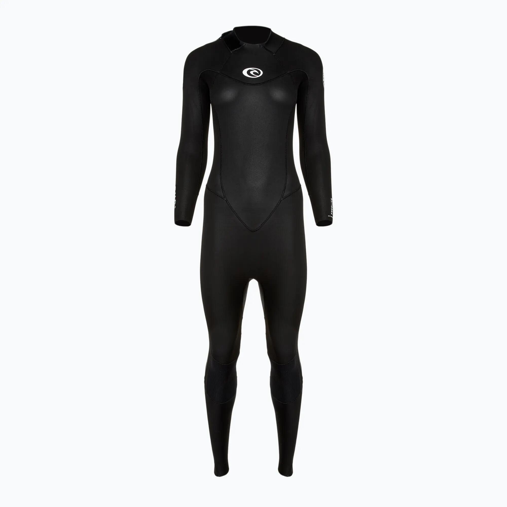 Pianka do pływania damska Rip Curl Freelite 4/3 mm Back Zip black 2/7