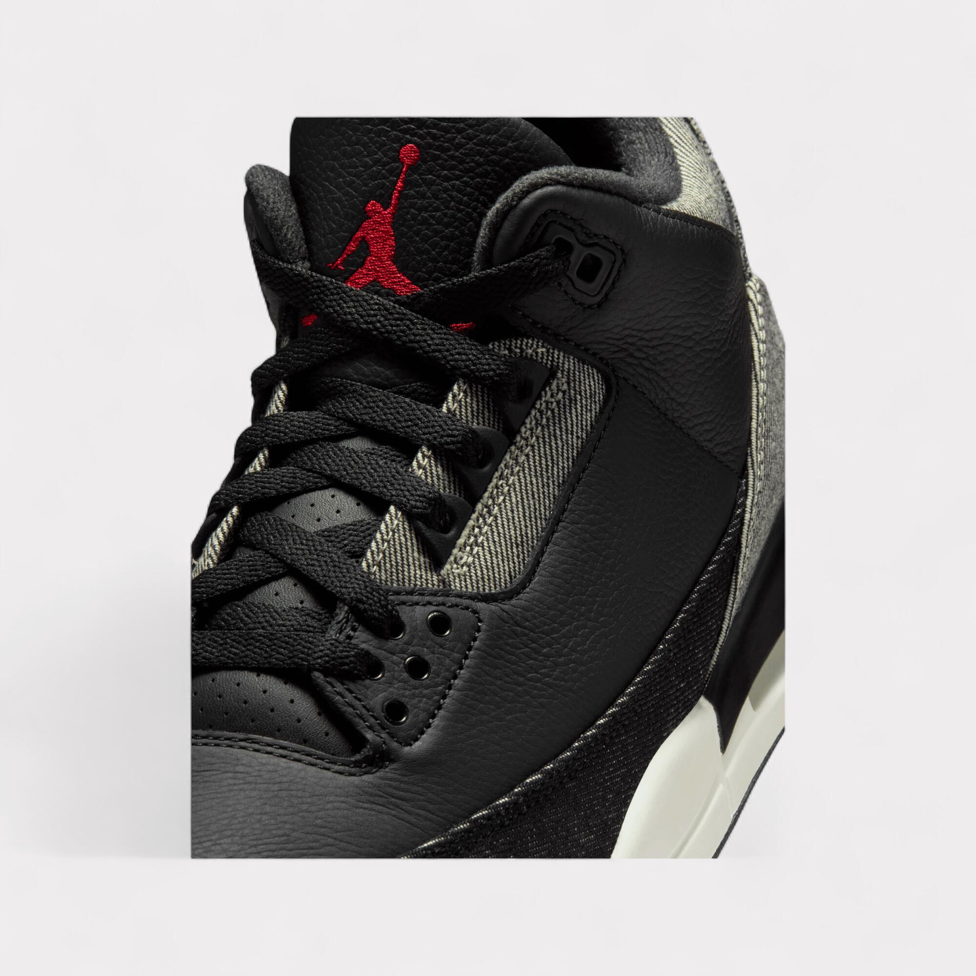 Air Jordan 3 x Levi's - Black and White 7/7