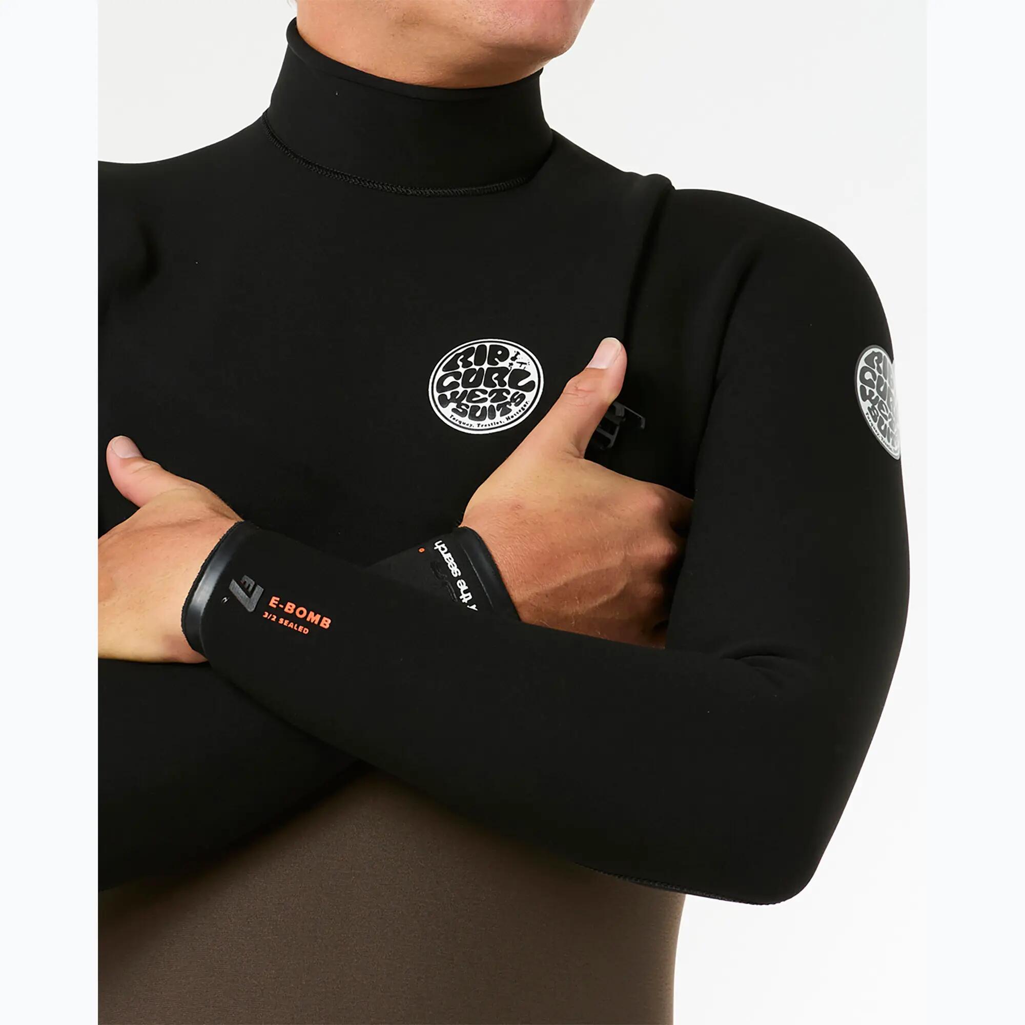 Férfi úszóhab Rip Curl E Bomb 4/3 mm Zip Free deep rock 5/5