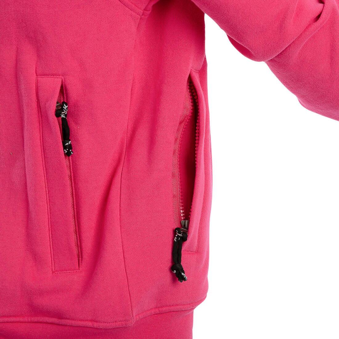 Sportlicher rosa Hoodie für Damen 6/7