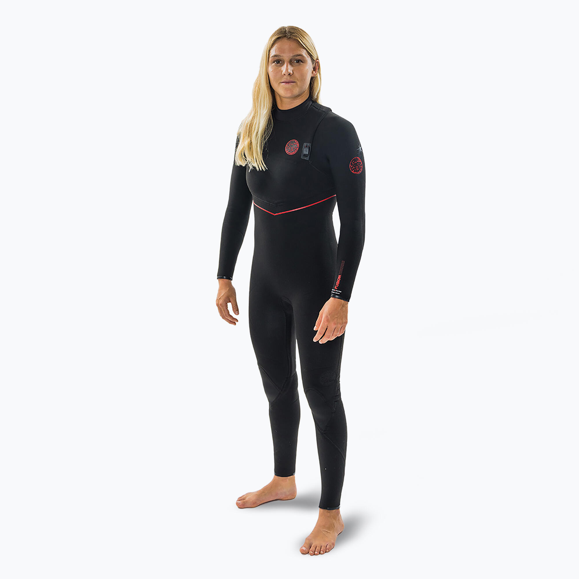 Pianka do pływania damska Rip Curl Flashbomb Fusion 3/2 mm Zip Free black 3/3