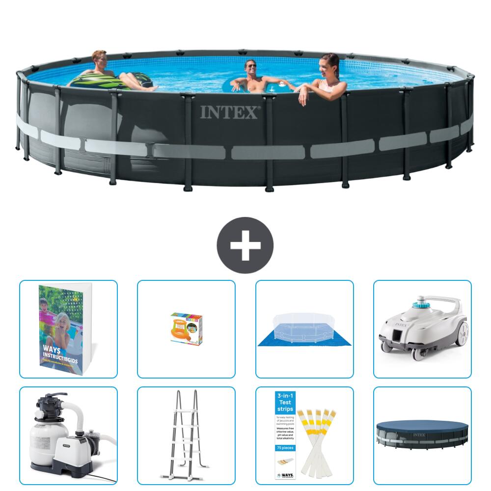 Ultra XTR Pool Rund - 610x122 cm - 9-teilig  S590 1/7
