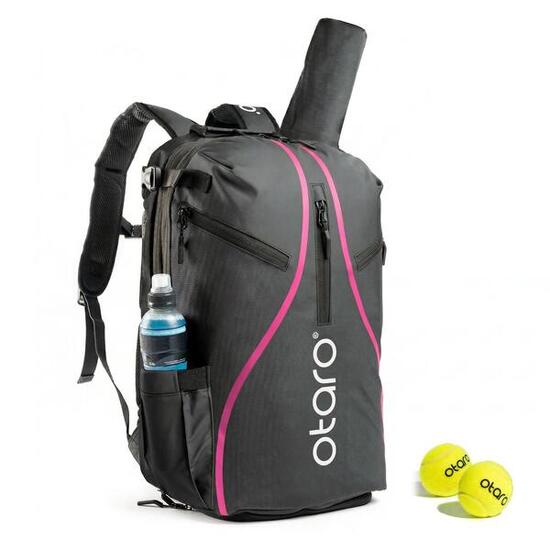 Tennistasche mit Schuhfach 1-2 Schläger | Tennisrucksack Pro 42L Wimbledon-Grün