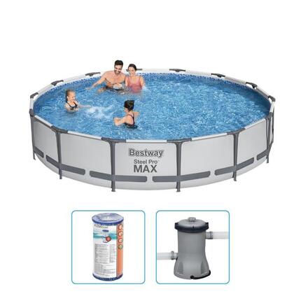 Bestway Steel Pro MAX 427x84cm Pool – 3-teilig