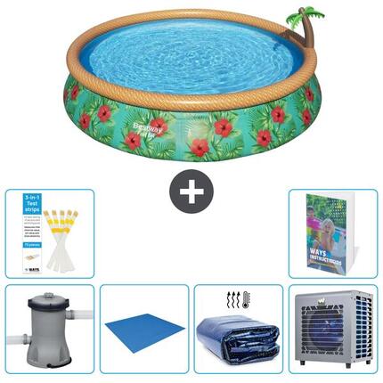 BESTWAY Piscina Bestway Fast Set Redonda - 457x84 cm - 7-piezas S278