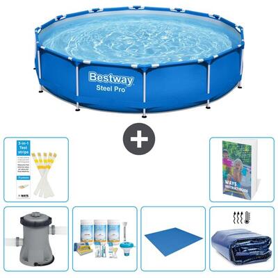 Bestway steel pro rond - 366x76 cm - 7-delig s289