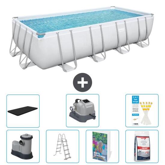 BESTWAY Piscina Bestway Power Steel Rectangular - 549x274x122 cm - S649