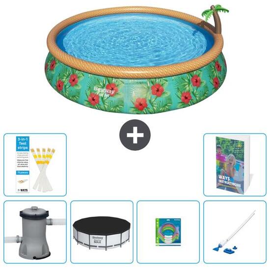 BESTWAY Piscina Bestway Fast Set Redonda - 457x84 cm - 7-piezas S269