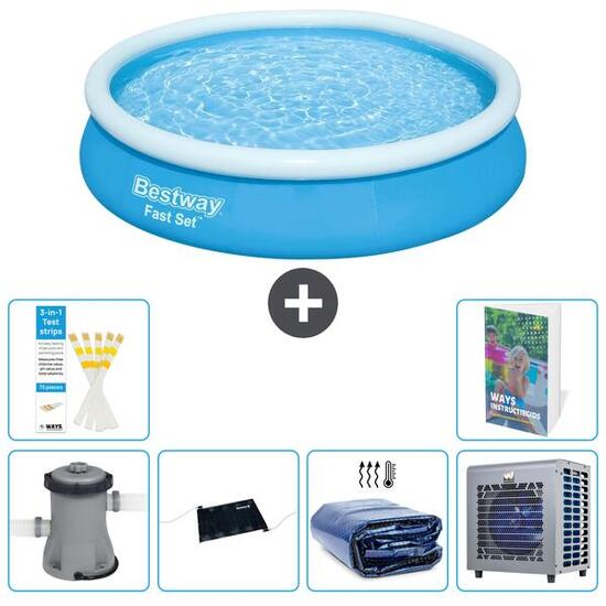 BESTWAY Piscina Bestway Fast Set Redonda - 366x76 cm - 5-piezas S216