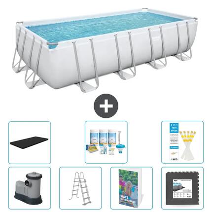 BESTWAY Piscina Bestway Power Steel Rectangular - 549x274x122 cm - S581