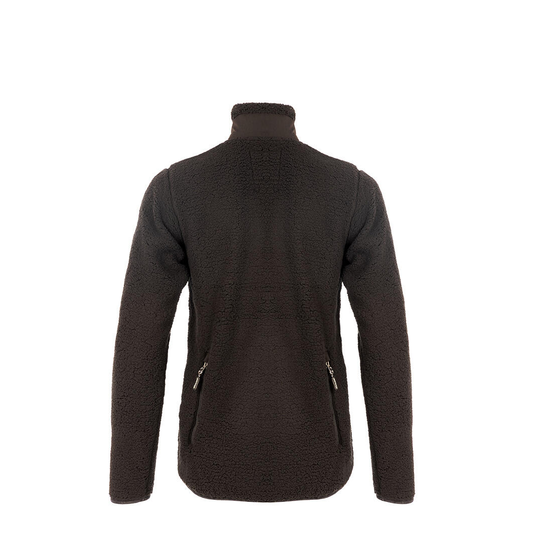 Veste polaire Sherpa pour femme noire 3/7