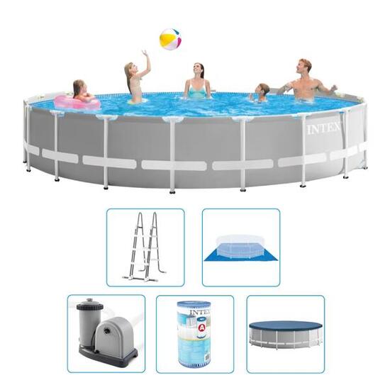 Intex Prism Frame 549x122cm Pool – 6-teilig