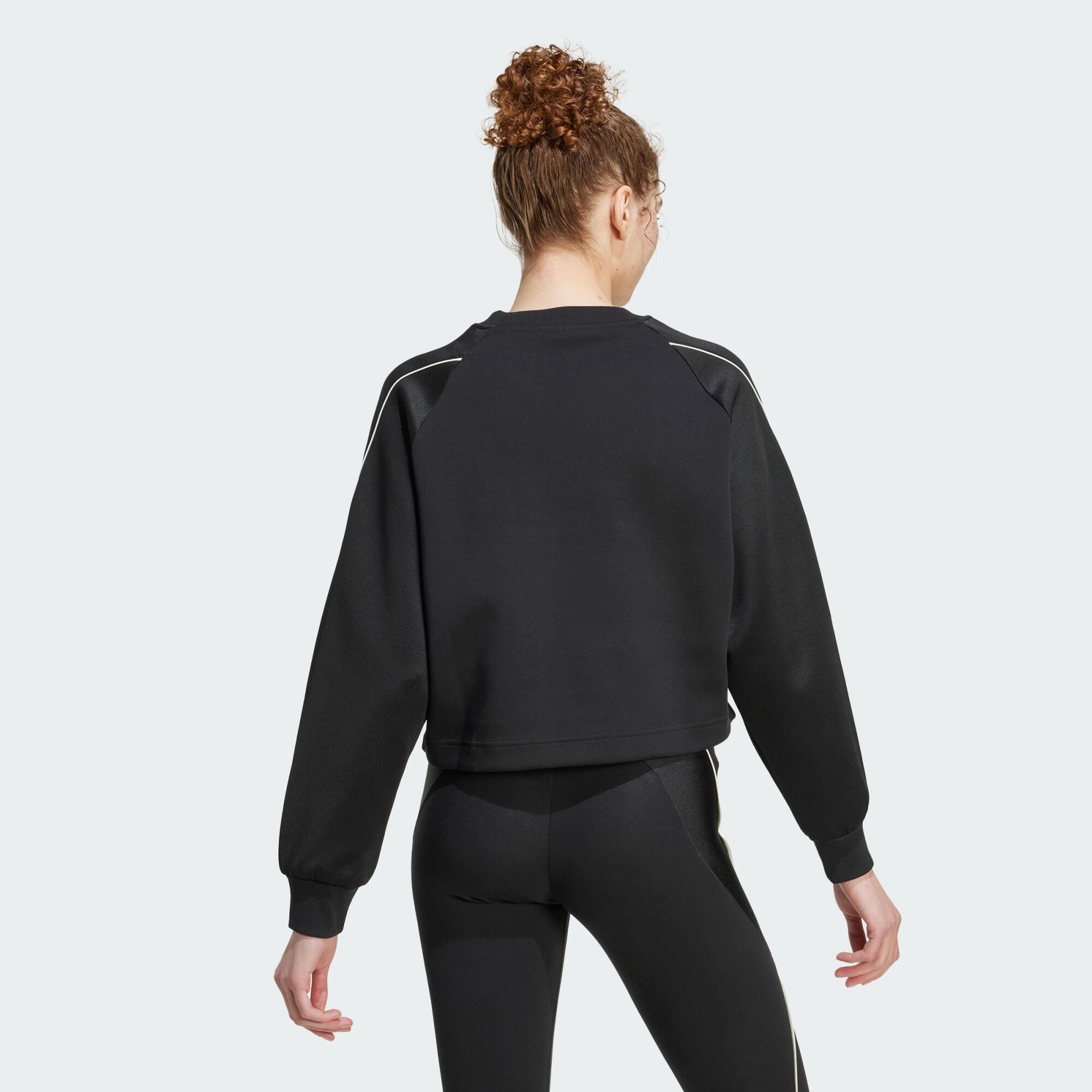 Stadium 3-Streifen Sweatshirt mit Rundhalsausschnitt 3/6