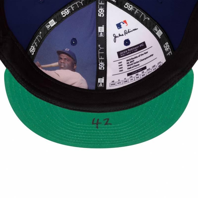 Casquette MLB Brooklyn Dodgers New Era Jackie Robinson Day 59FIFTY 5/5