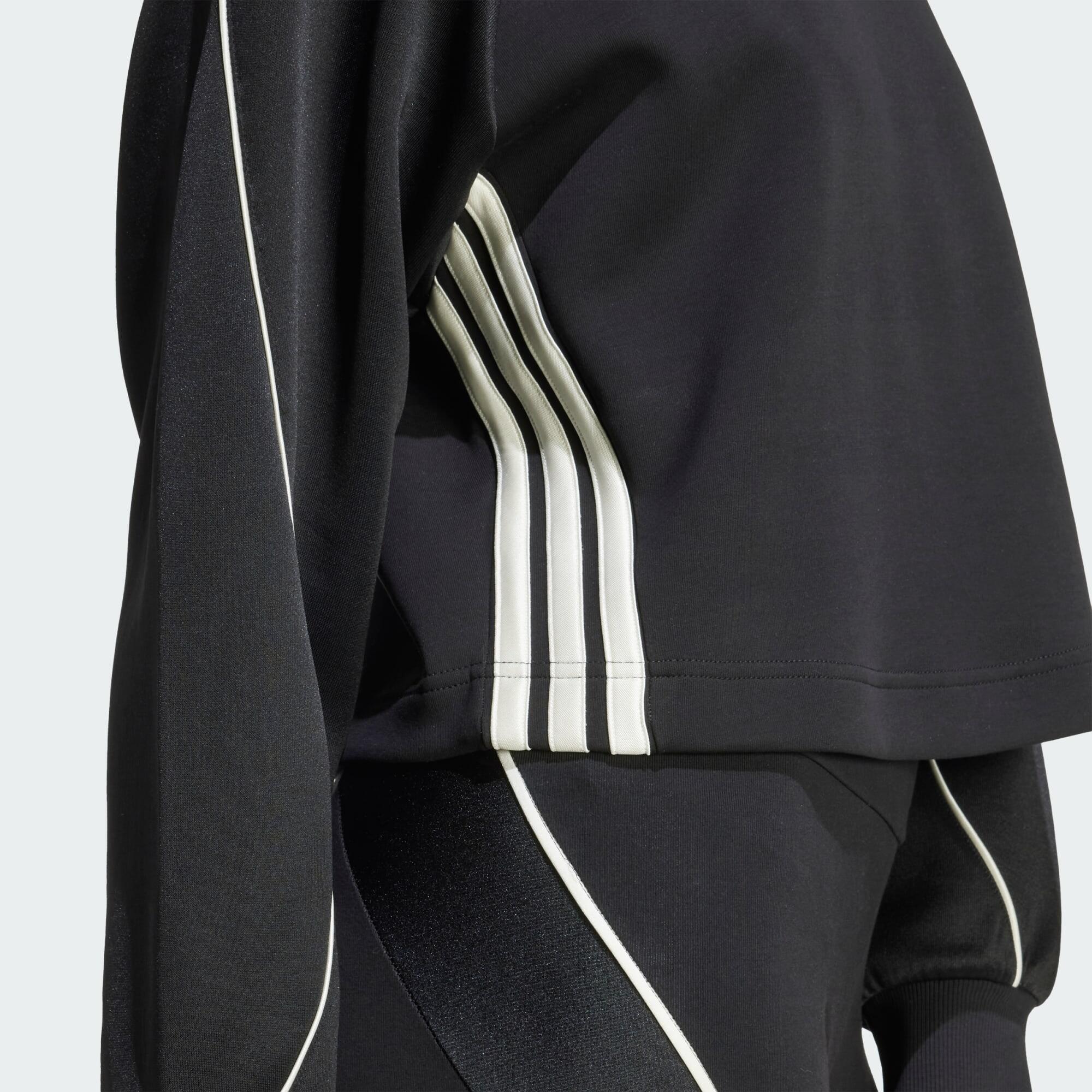 Stadium 3-Streifen Sweatshirt mit Rundhalsausschnitt 5/6