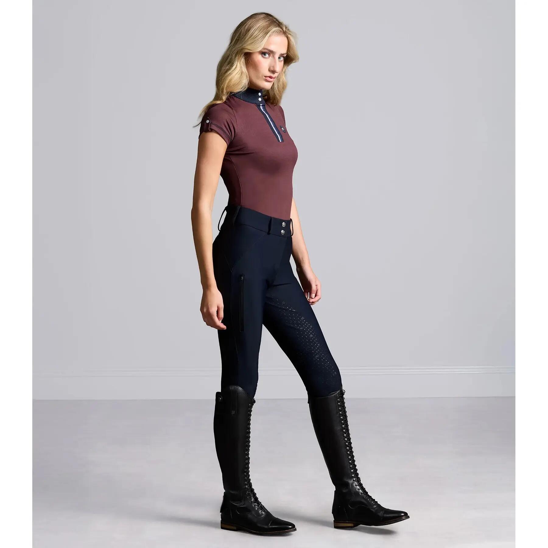 Pantalon équitation full grip femme Premier Equine Amnis 3/5