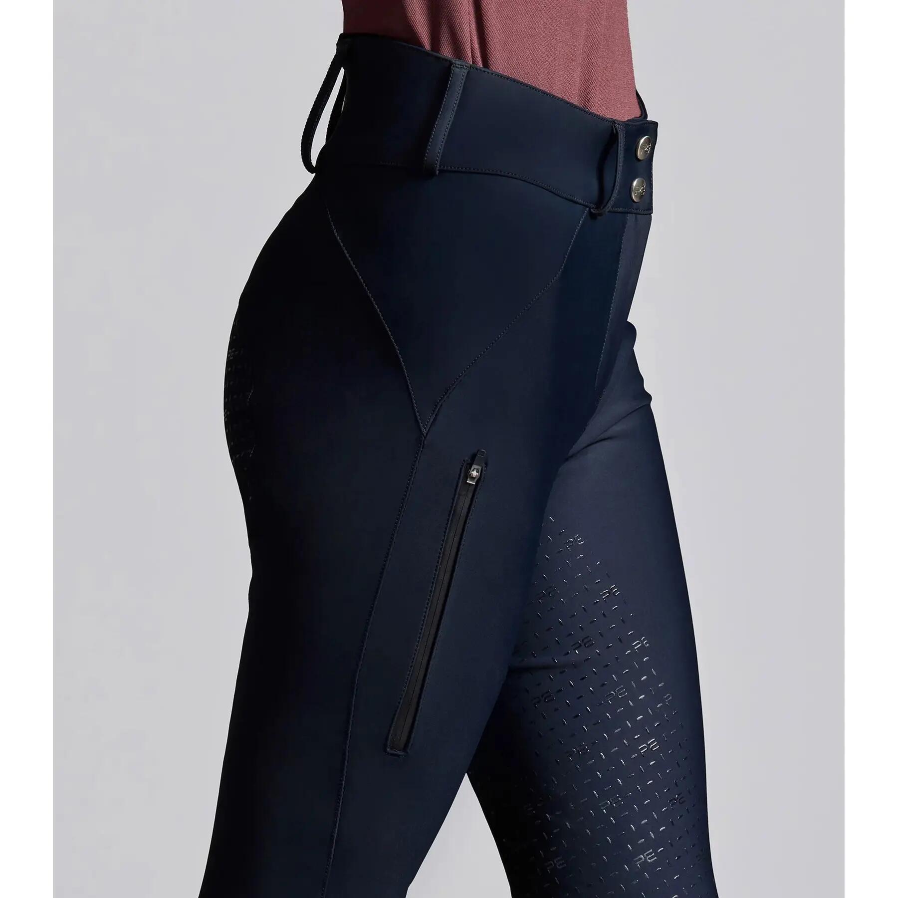 Pantalon équitation full grip femme Premier Equine Amnis 4/5